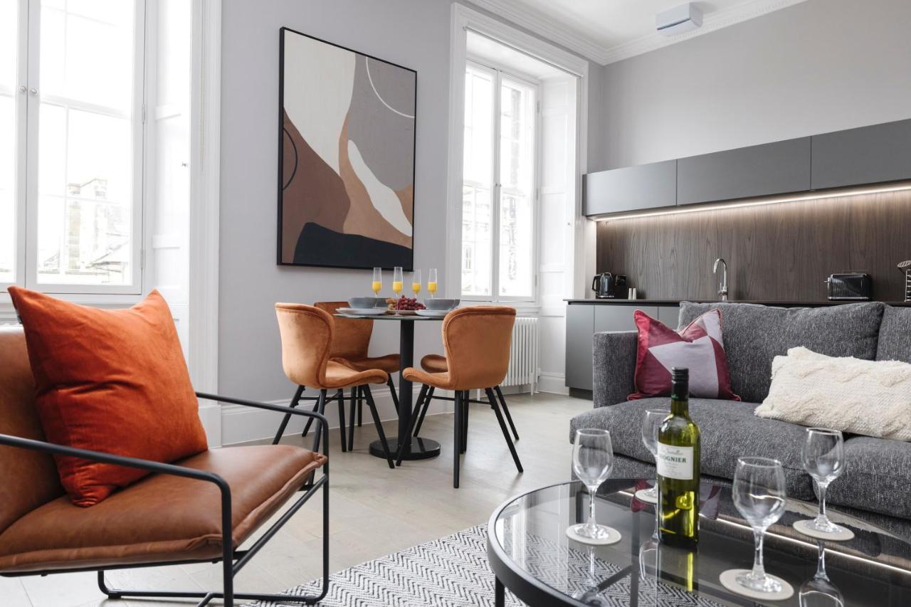 Joivy Luxurious Apt On Notable George Street Edimburgo Exterior foto